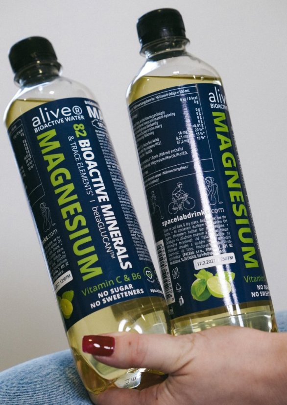 aliveR BIOACTIVE water 82 MAGNESIUM 500ml (6ks)
