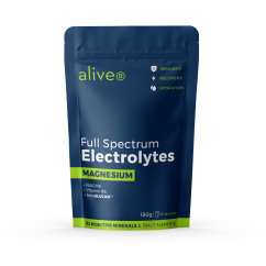 aliveR Full Spectrum Electrolytes – Magnesium 180 g (72 dávok)