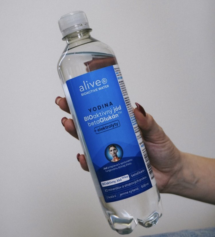 aliveR BIOACTIVE water YODINA 500ml (6ks)