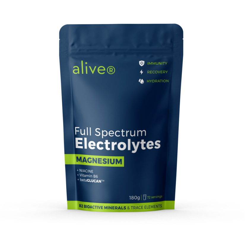aliveR Full Spectrum Electrolytes – Magnesium 180 g (72 servings)