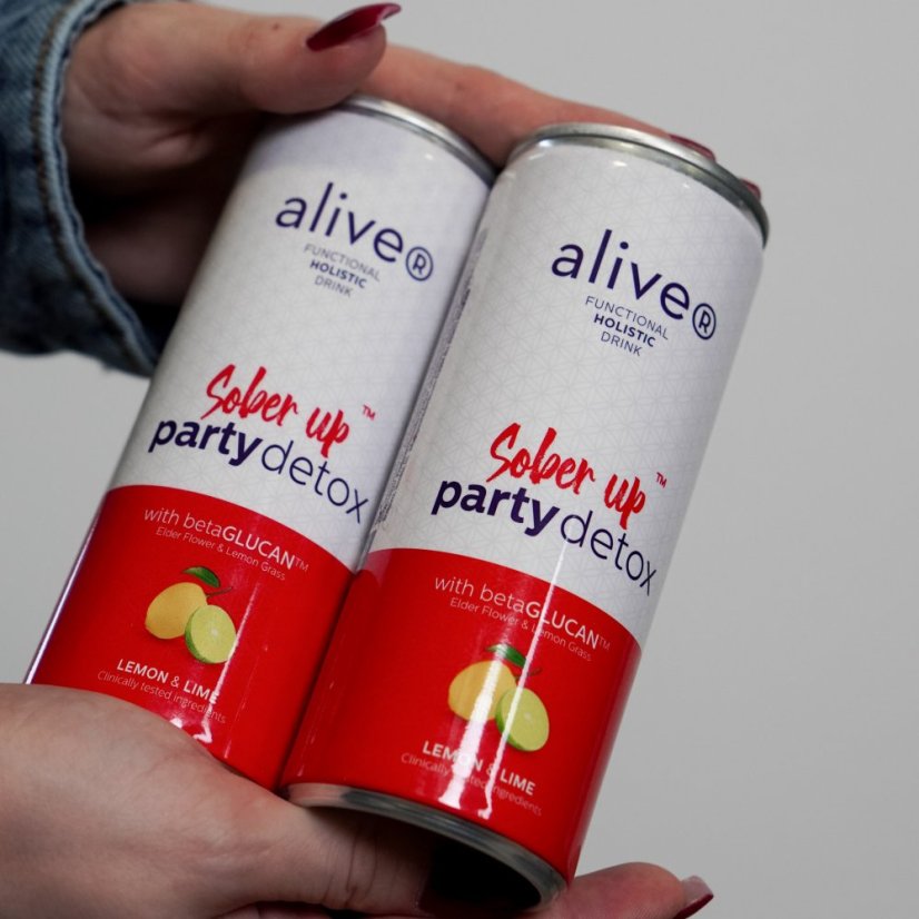 aliveR party detox 250ml (6-pack)