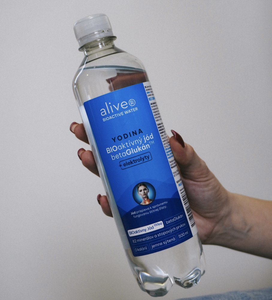 aliveR BIOACTIVE water YODINA 500ml (6-pack) :: SPACELAB DRINKS