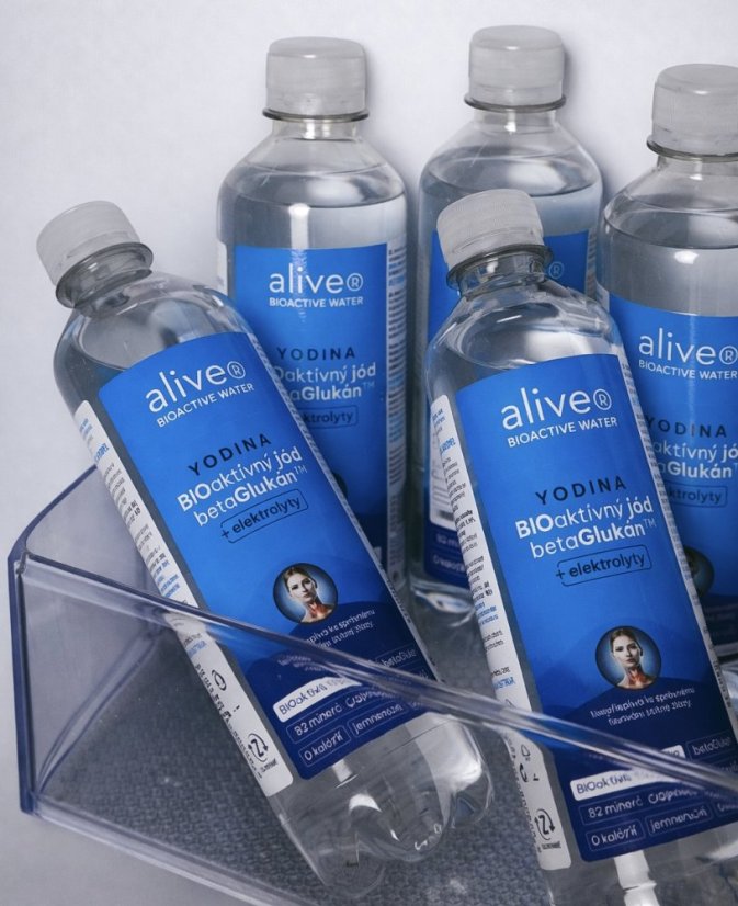 aliveR BIOACTIVE water YODINA 500ml (6-pack)