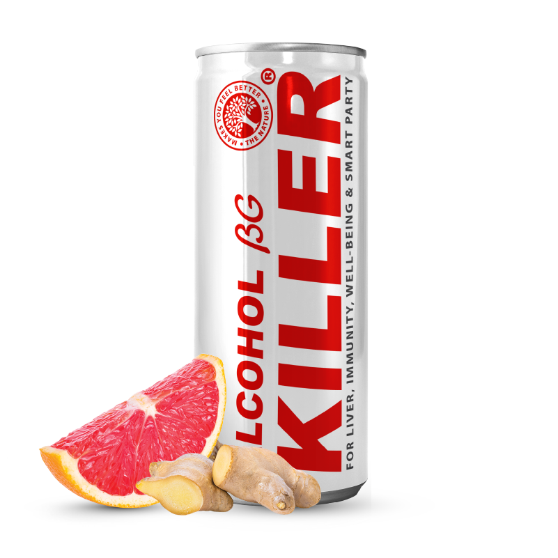 Alcohol Killer Grep-Ginger 250ml (6-pack)