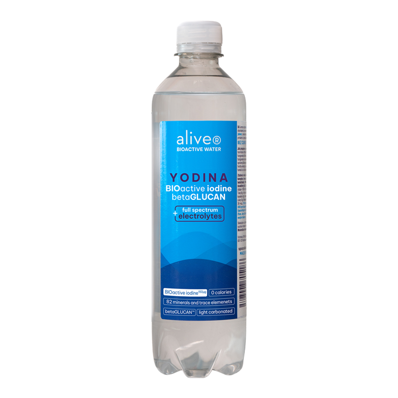 aliveR BIOACTIVE water YODINA 500ml (6ks)