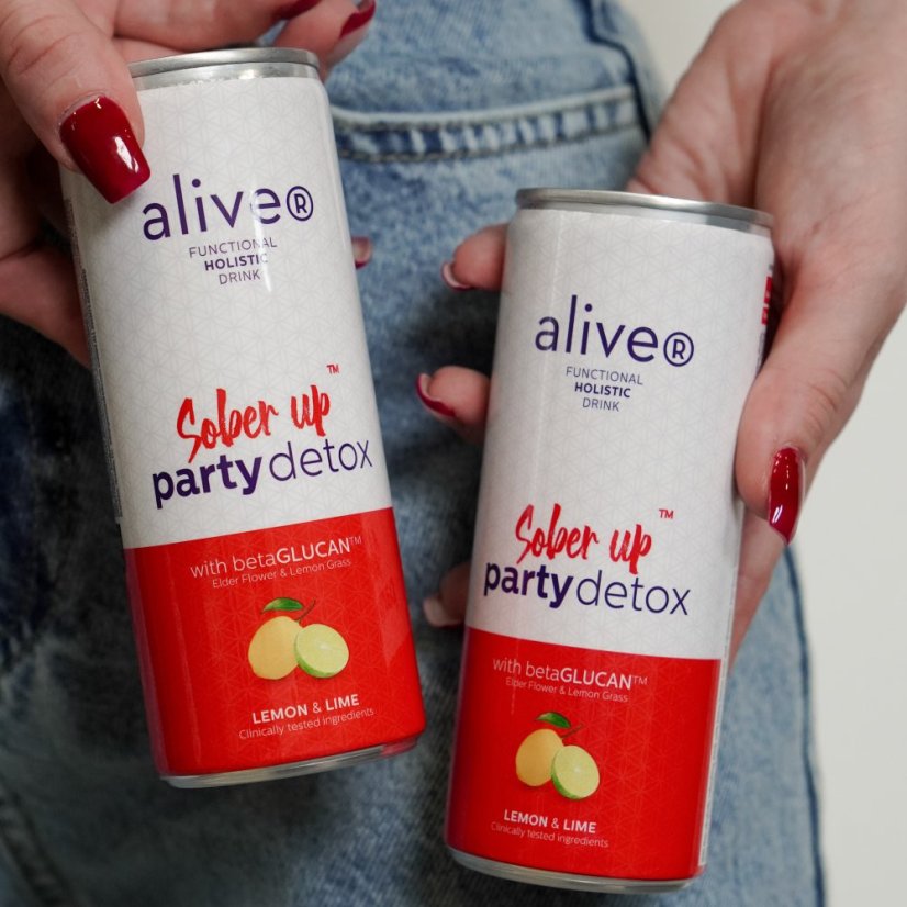 aliveR party detox 250ml (6-pack)