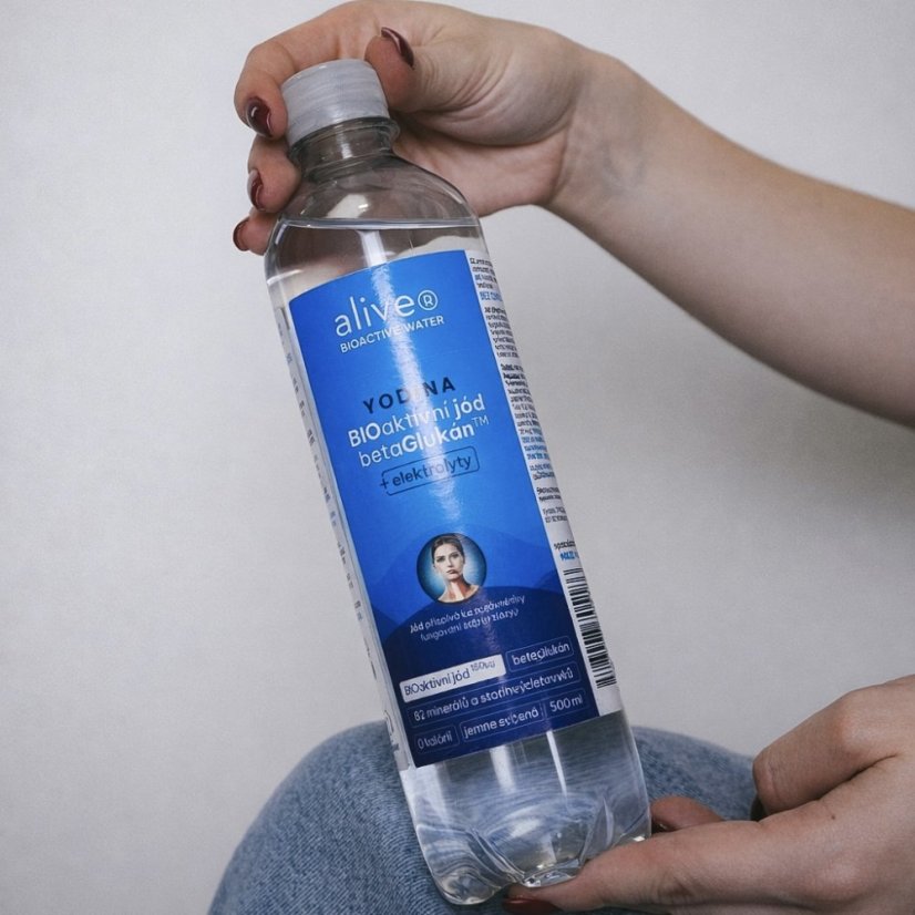 aliveR BIOACTIVE water YODINA 500ml (6ks)